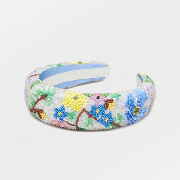 NWT Becksöndergaard Ireni Beaded Hairbrace Headband